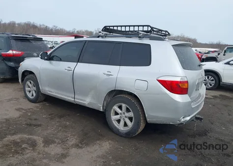 2010 Toyota Highlander Base V6 from USA, damaged, VIN 5TDZK3EH7AS007947